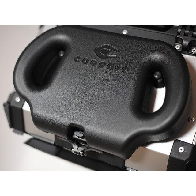クーケース リア アルミ トップケース Q3/65L アジャスタブルバックレスト標準装備（ブラック） COOCASE_7
