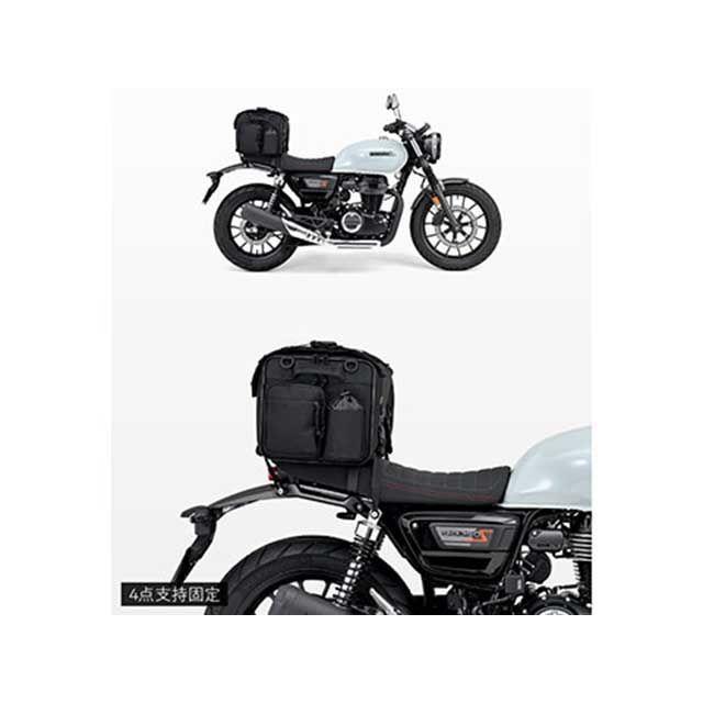 ヘンリービギンズ バイク用 キャンプ シートバッグ BASIC2 Lサイズ（37-51L）大容量 テント泊 DH-778（ブラック） HenlyBe…の画像