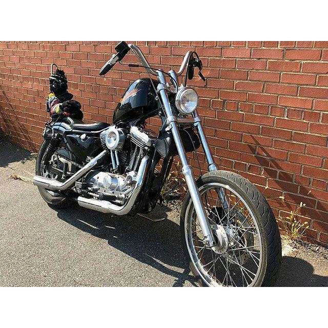 Prism Supply ハーレー用 6in サイクロンハンドルバー スチール