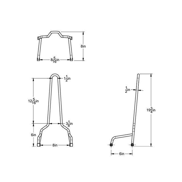 専用ページです Prism Supply XLスポーツスター シーシーバー ショート 94-03y