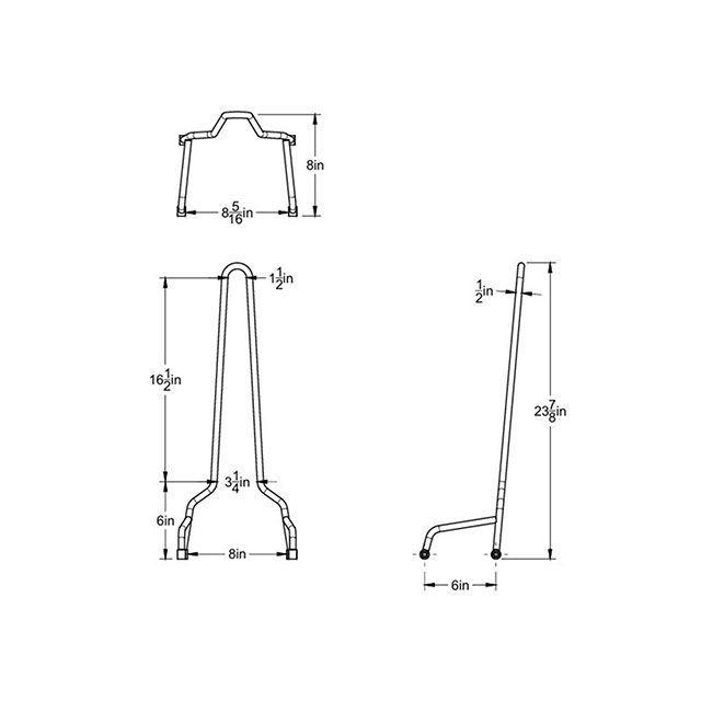 Prism Supply XLスポーツスター シーシーバー ロング 94-03y XL