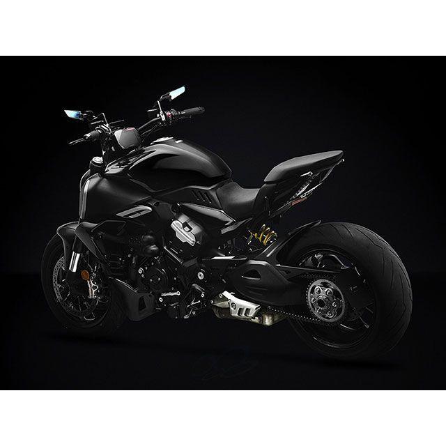 rizoma（リゾマ） Diavel V4 ライセンスプレートサポート「OUTSIDE