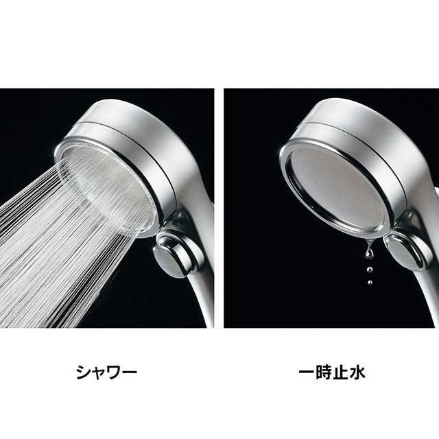 おそろいセット⑦ カクダイ 366-443-S STシャワーホースセット 1.8m（シルバー