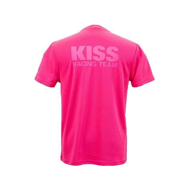 キッスレーシング ティーシャツ（ピンク） サイズ L KISS : モトメガネ