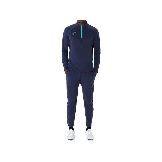 アシックス 2101A302 KNIT PANTS（ミッドナイト） サイズ 2XL ASICSの画像