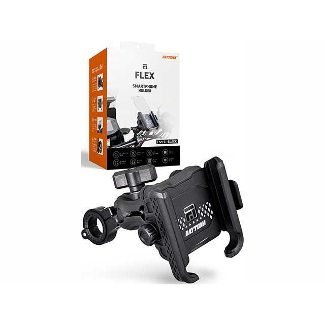 DAYTONA（デイトナ） フレックス FSH-3 スマホホルダー（ブラック