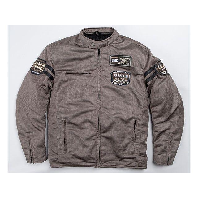 デグナー　グレー メッシュジャケットMサイズ DEGNER（デグナー） 25SJ-6 メッシュジャケット（グレー） サイズ M