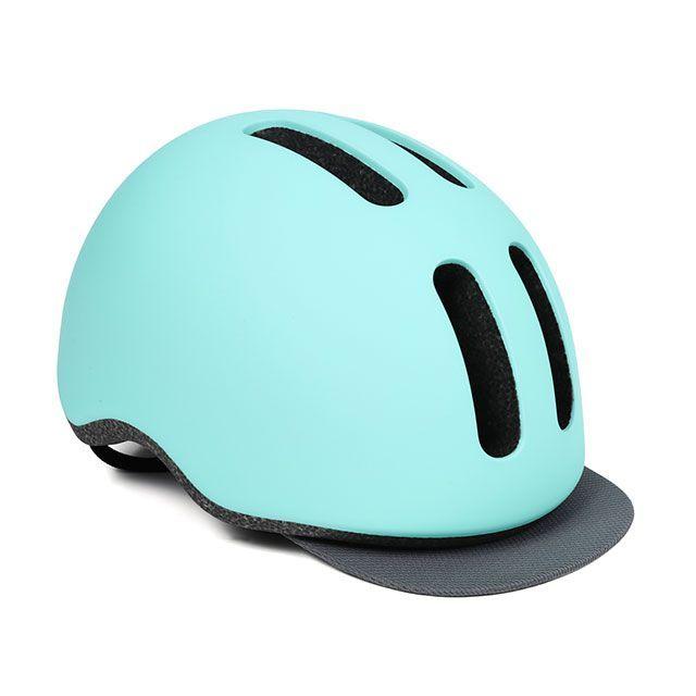 オリンパス（自転車） 布バイザーヘルメット ミニ（ミントグリーン