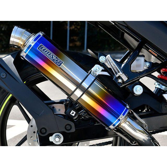BMS-R BMS ジクサー150 R-EVO ヒートチタンサイレンサー 政府認証 BMS