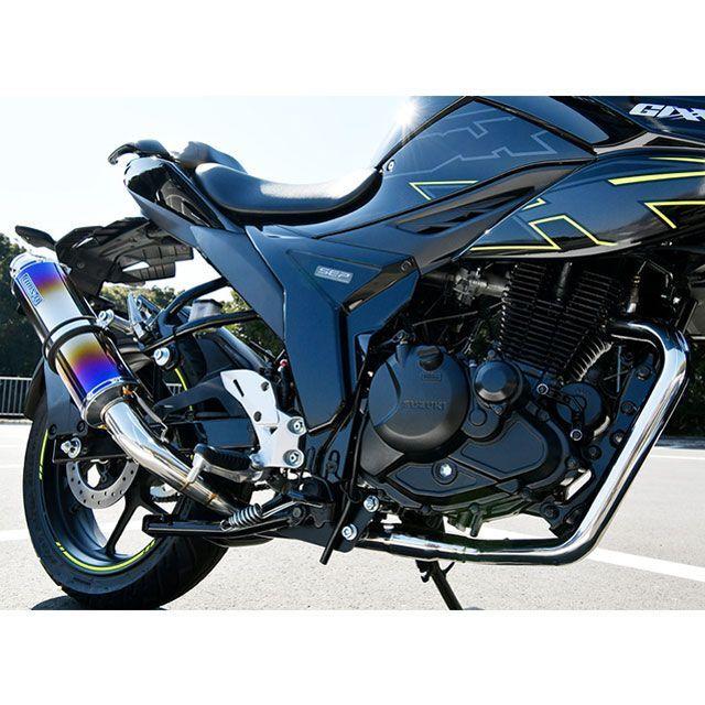 BMS-R BMS ジクサー150 R-EVO ヒートチタンサイレンサー 政府認証 BMS