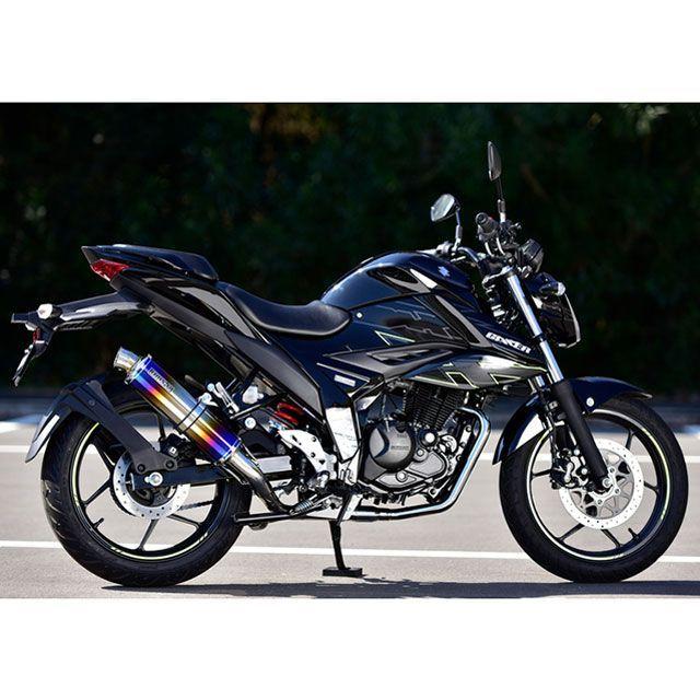BMS-R BMS ジクサー150 R-EVO ヒートチタンサイレンサー 政府認証 BMS