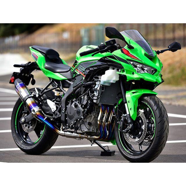 BMS-R BMS ZX-4RR/ZX-4R SE チタンフルエキ CORSA-EVOII ヒートチタン