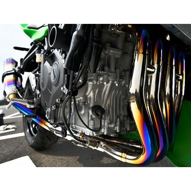 BMS-R BMS ZX-4RR/ZX-4R SE チタンフルエキ CORSA-EVOII ヒートチタン