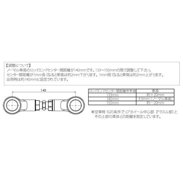 AELLA（アエラ） Z900RS/cafe 車高調整リンクロッドセットEVO AELLA