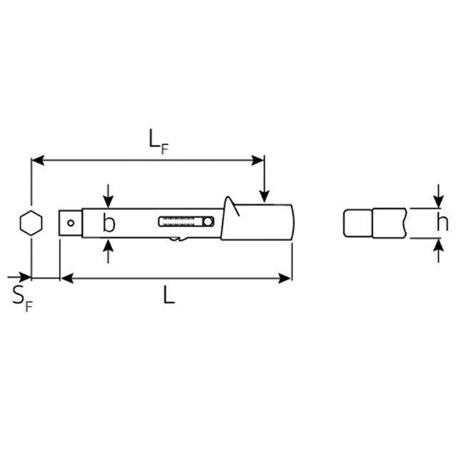 STAHLWILLE（スタビレー） 730/4QUICK トルクレンチ トルク範囲8-40Nm