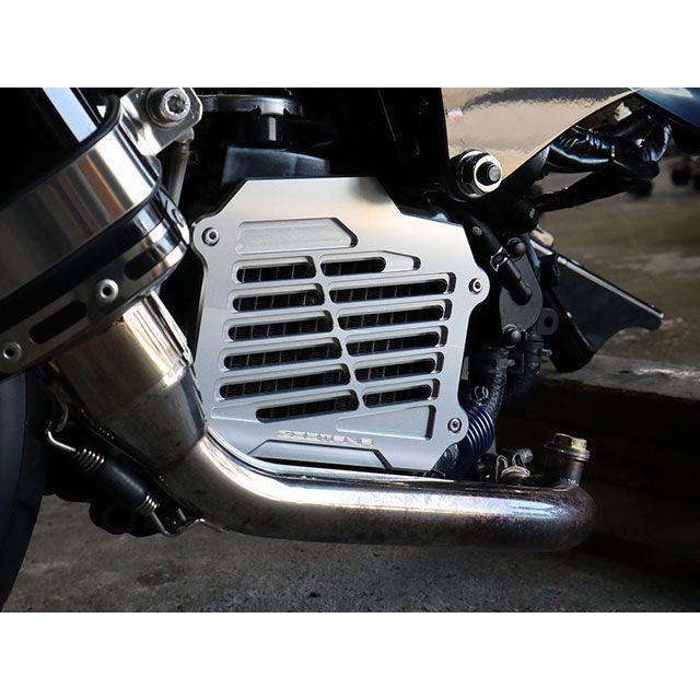 ズーマニア ズーマー アルミビレットラジエターカバー（シルバー