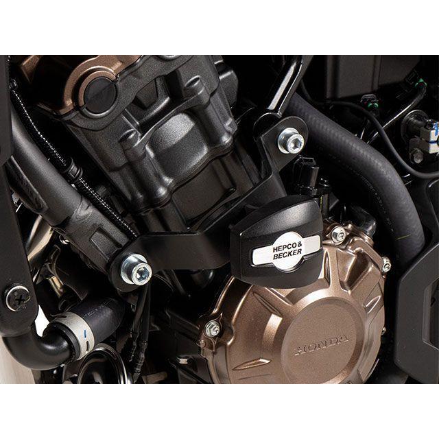 ヘプコ＆ベッカー CB650R クラッシュパッド（ブラック） HEPCO＆BECKER_1