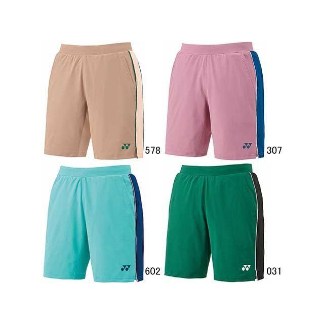 バドミントン　短パン　ヨネックス　廃盤品 YONEX（ヨネックス） 15199 ユニニットハーフパンツ（ミストブラウン