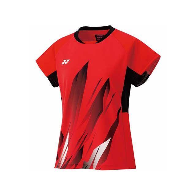 ヨネックス 20885 ウィメンズゲームシャツ（サンセットレッド） サイズ M YONEX YONEX（ヨネックス） 20885 ウィメンズゲームシャツ（サンセットレッド