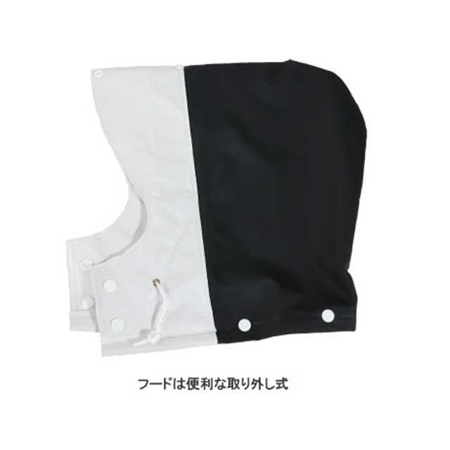 阪神素地 レインウェア ジャケット ツートン（ブラック） サイズ L