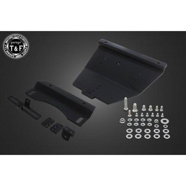 ガレージT&F レブル250S レブル250 レブル250 FSソロシート＆リジットマウント用ステーSET タイプ タックロール/ブラック T&F_4