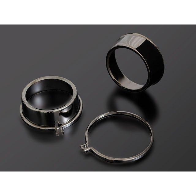 PMC ピーエムシー メーターカバー Z1/Z2 アッパー（漆黒メッキ