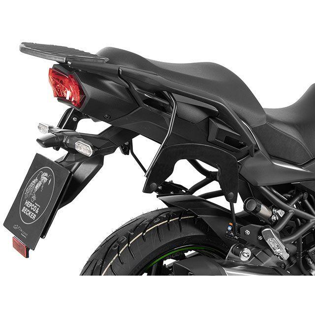 オートバイ14インチ 4穴マルチホイール　5.5J 4本セット ヘプコ＆ベッカー（HEPCO&BECKER） サイドソフトケースホルダー「C-Bow