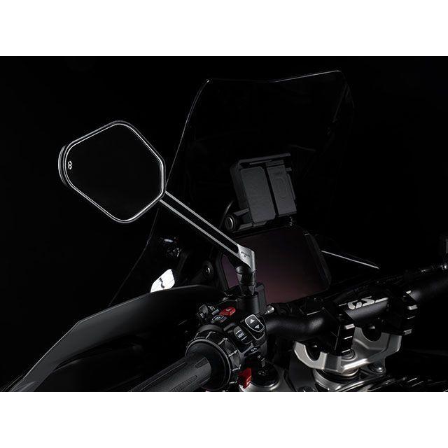 ギルズツーリング M8のボルト受けのある車両に適合 ミラー「STRATOS GT