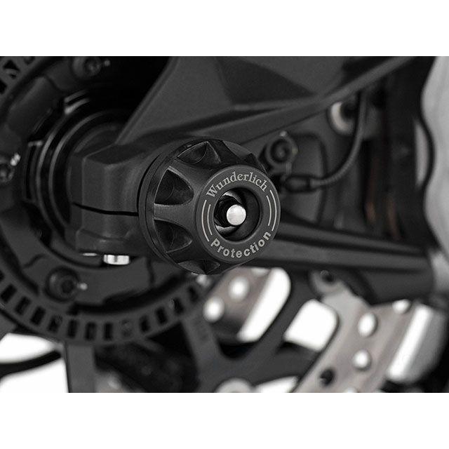 ワンダーリッヒ Multistrada V2 フロントアクスルスライダー「DOUBLESHOCK」 Wunderlich_1