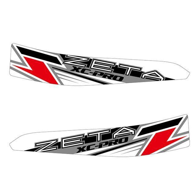 ZETA ジータ ステッカー XC−Pro ブッシュガードプロテクター