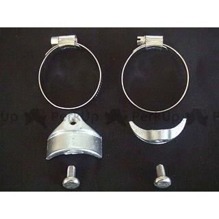 （正規品）フォーク 汎用 45パイエキゾーストパイプ用 ヒートガード Tri Line Long FORK バイク ヒートガード Tri Line