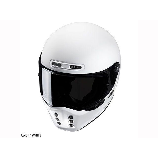 HJC エイチジェイシー V10 ソリッド（ホワイト） サイズ L HJC