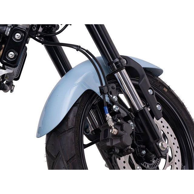 スウェッジラインプロ XSR125 フロントホースキット（ステンレスブラック） ホースカラー クリア SWAGE-LINE PROの画像