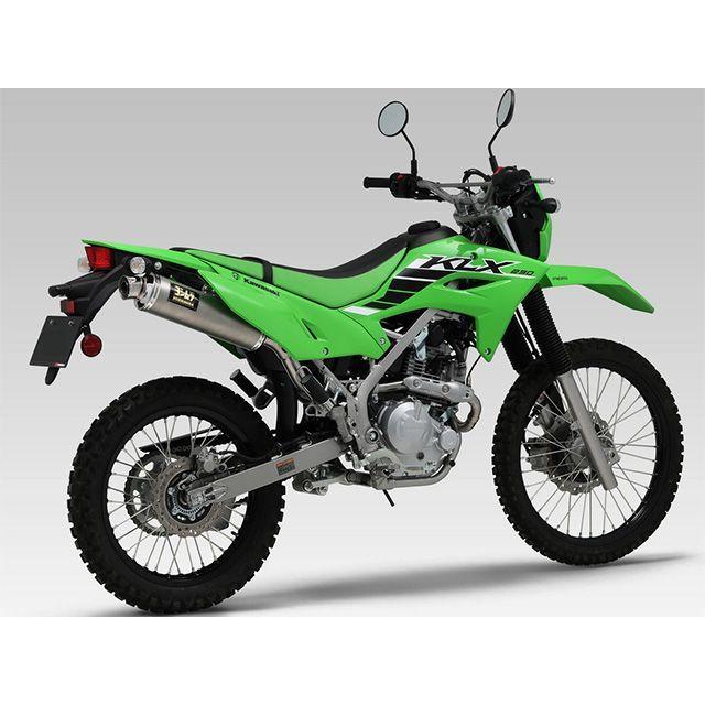 KLX230(S)・SHERPA・SMヨシムラ サイクロンフルエキ政府認証品 ヨシムラ（YOSHIMURA） KLX230/S/SHERPA/SM 機械曲 GP-M105 サイクロン