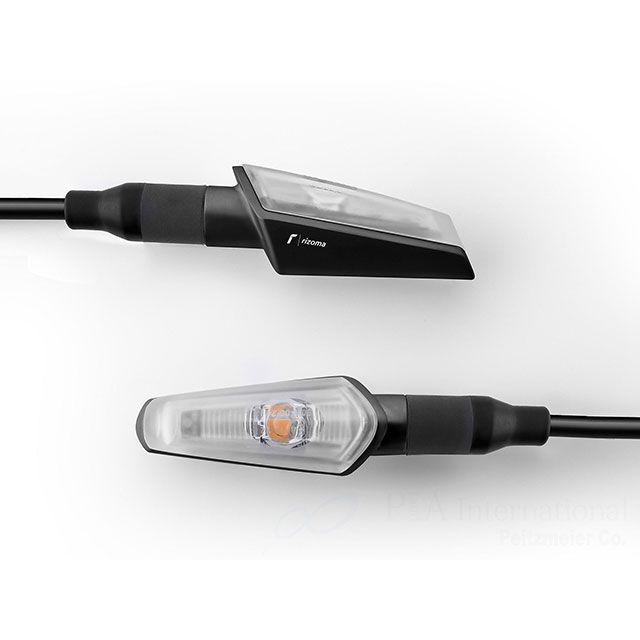 リゾマ 汎用 Turnsignal「Action」 pair set（ブラック） RIZOMA