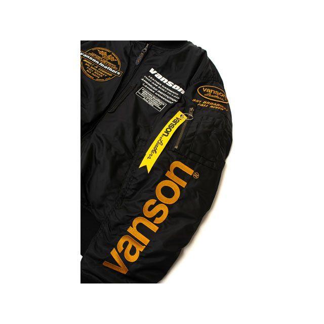 VANSON（バンソン） 2025-2026秋冬モデル VS25108W MA-1 JACKET
