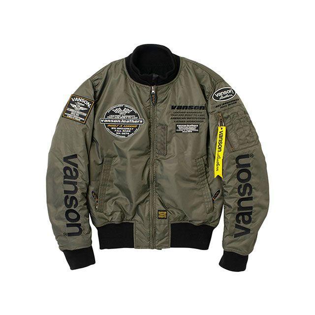 VANSON（バンソン） 2025-2026秋冬モデル VS25108W MA-1 JACKET