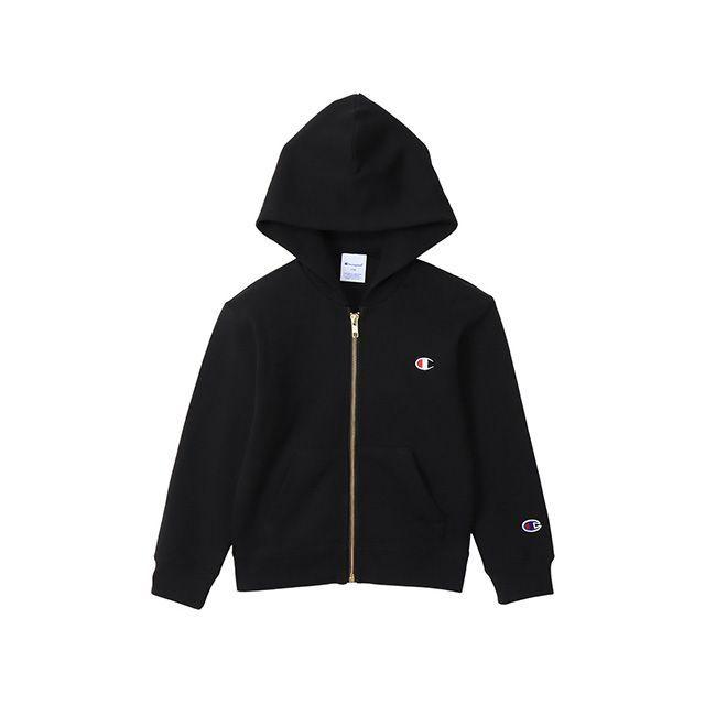 Champion（チャンピオン） CK-Y102 ZIP HOODED SWEAT（ブラック