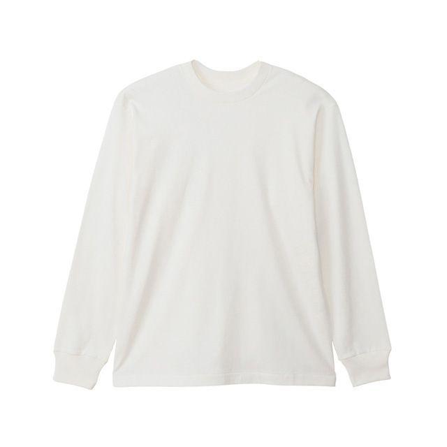 Hanes（ヘインズ） HM4-A201 1P SHIRO LONG T-SHIRT（ホワイト