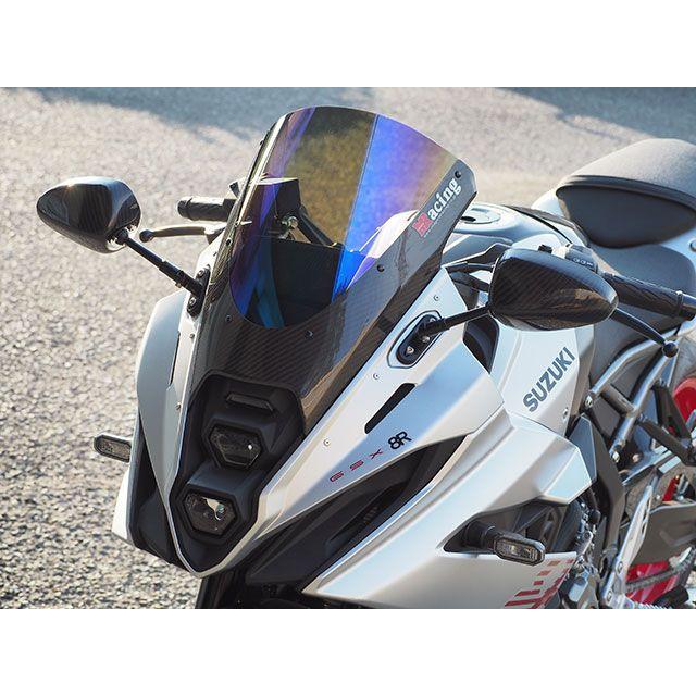 マジカルレーシング GSX-8R カーボントリムスクリーン 材質 平織りカーボン・スモーク Magical Racing_6