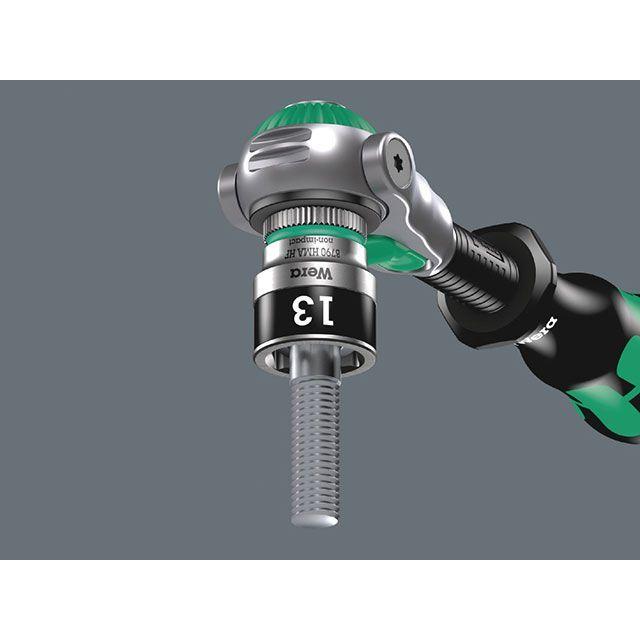 Wera（ヴェラ） 003727 差込角1/4DR 保持機能付きソケット 手動 電動