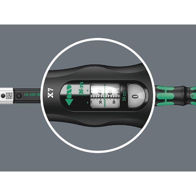 Wera（ヴェラ） 343975 差込14×18mm クリックトルクレンチ X7 10-100Nm