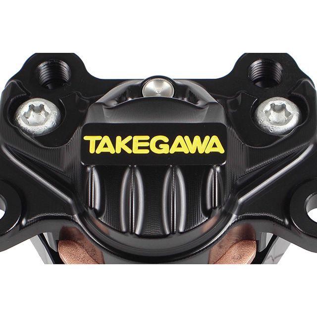 SP武川 汎用（取付けピッチ：84mm） アルミビレット2POTキャリパー（ブラック） SP TAKEGAWA_2