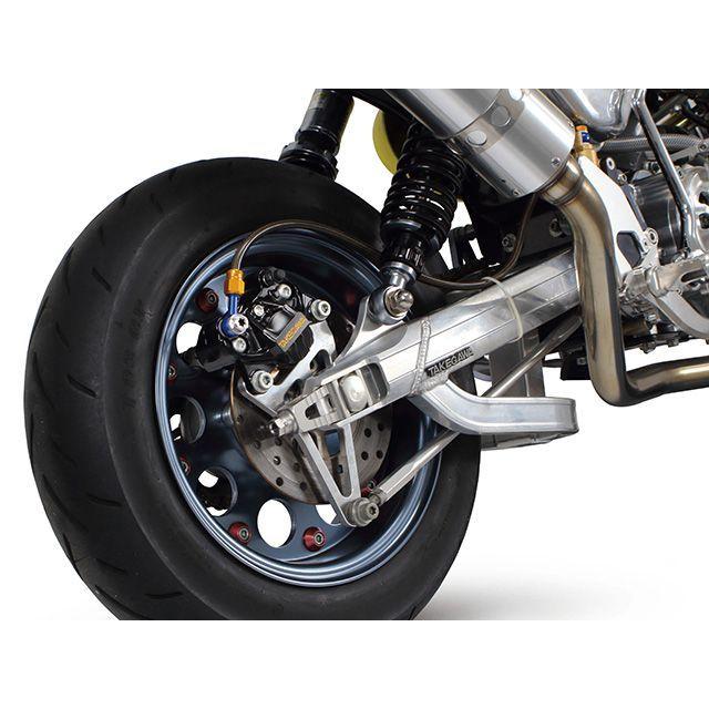 SP武川 汎用（取付けピッチ：84mm） アルミビレット2POTキャリパー（ブラック） SP TAKEGAWA_4