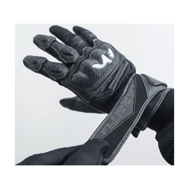 フラッグシップ 2025-2026秋冬モデル FG-A624 シントラスティグローブ（ホワイト） サイズ Ladies/M FLAGSHIPの画像