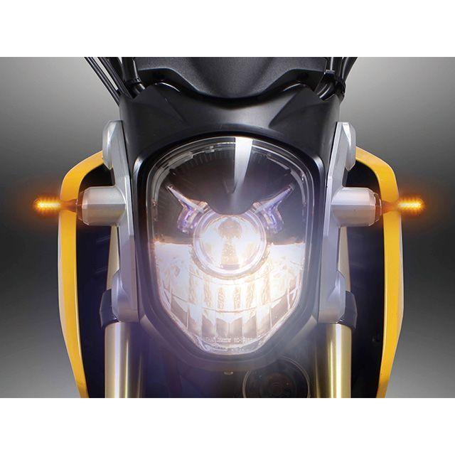 SP武川 MSX GROM GROM ストリームラインミニLEDウインカーキット（スモーク） SP TAKEGAWAの画像