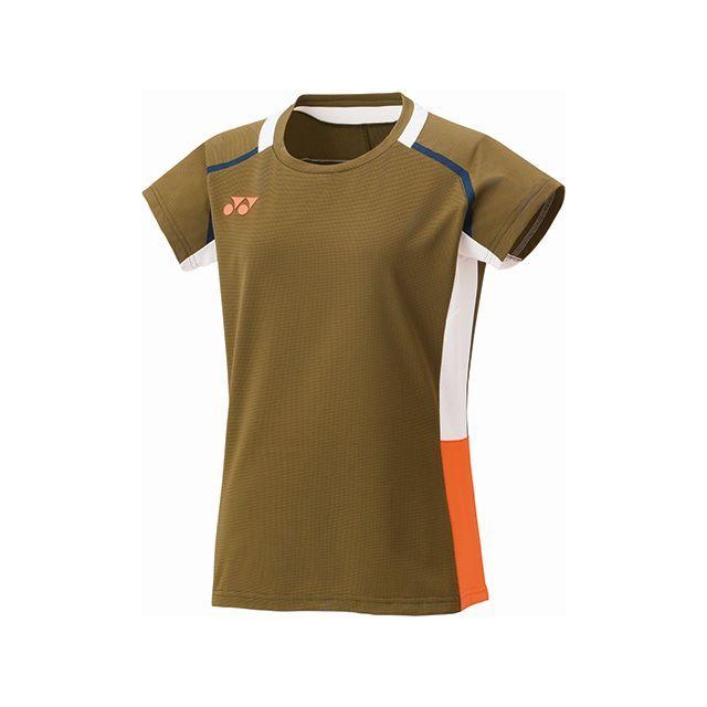 Earl ゲームシャツ YONEX（ヨネックス） 20851 ウィメンズゲームシャツ（オイルブラウン