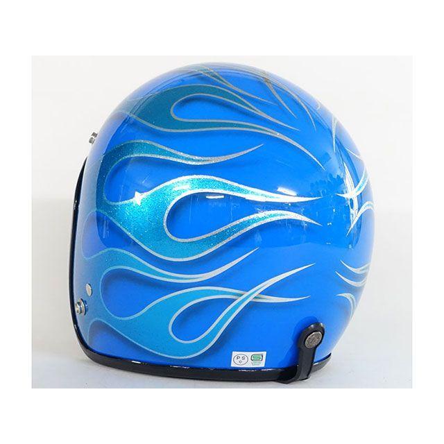 72JAM jet カスタムヘルメット（ブルー） 72JAM JET HELMET 72ジャムジェット 【逸品もの】IP-6002S カラー