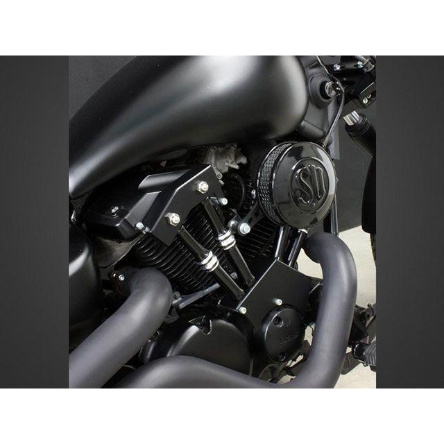 ガレージT\u0026F ドラッグスター250 ドラッグスター250 SU＆プッシュロッドカバー SET（ブラック/コントラスト） T\u0026Fの画像