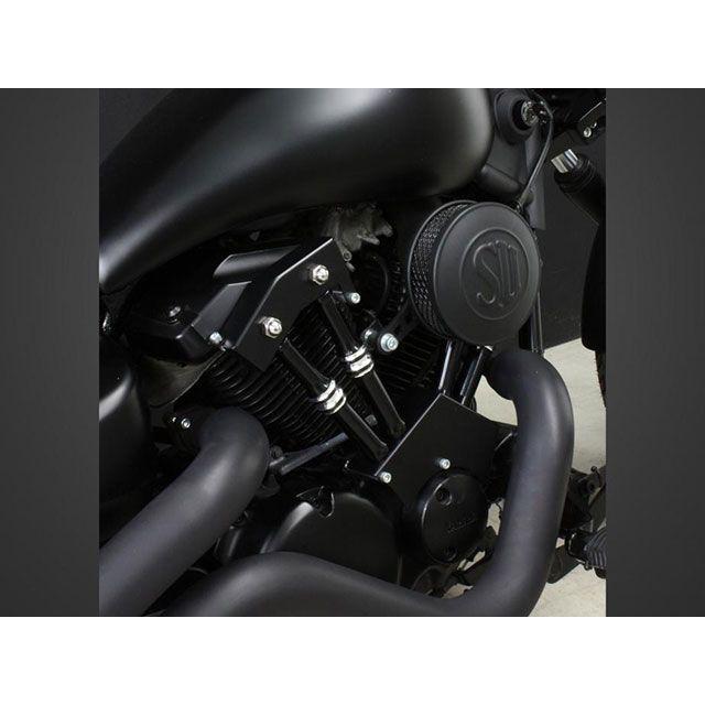 ガレージT\u0026F ドラッグスター250 ドラッグスター250 SU＆プッシュロッドカバー SET（マットブラック/コントラスト） T\u0026Fの画像